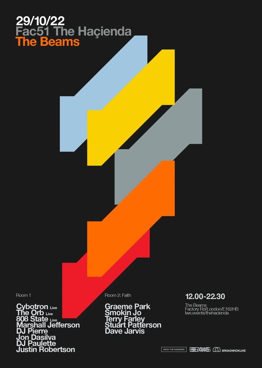 The Haçienda at The Beams 🚧 & Music from Paranoid London 🕺